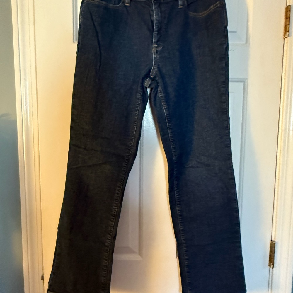 L.L. Bean Women's Straight Leg lined Jeans